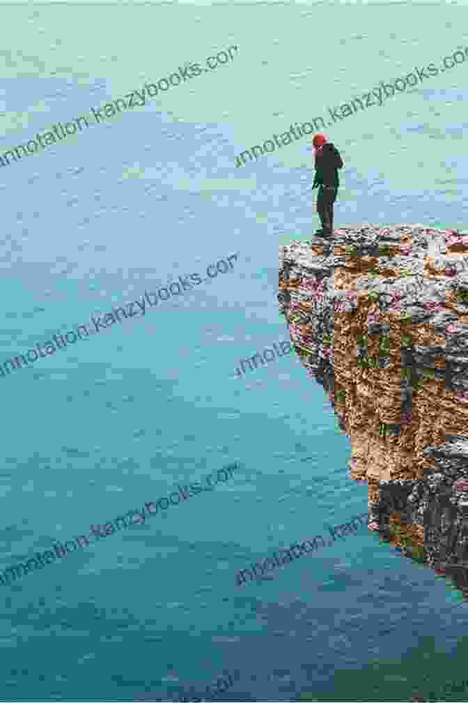 A Group Of Adventurers Standing On A Clifftop, Looking Out Over A Vast And Mysterious Landscape. Zion Burns (Hans Strauss Saga)