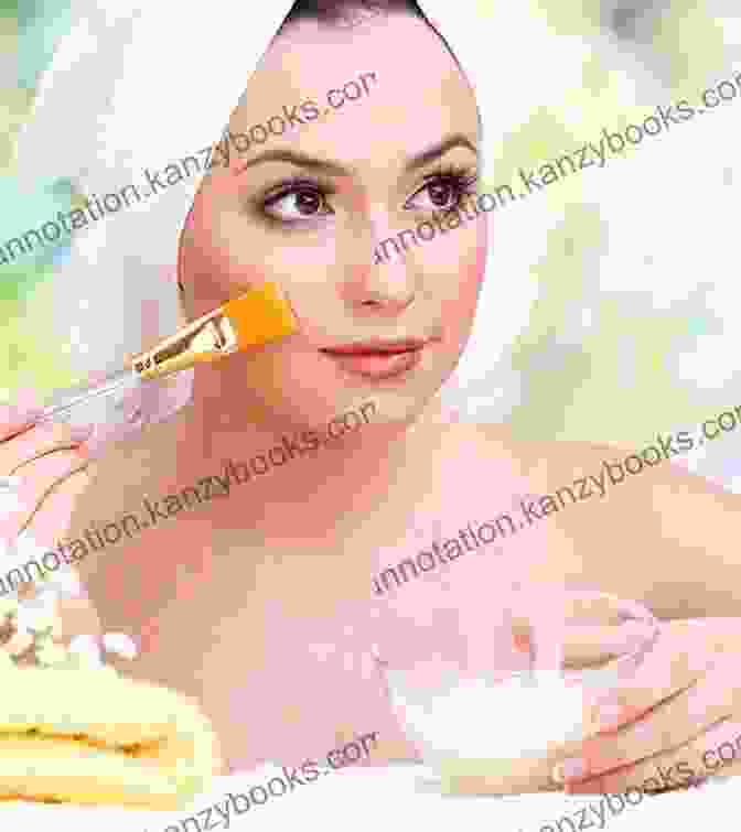 A Woman Applying A Honey Face Mask, Her Skin Glowing With Radiance 365 Special Honey Recipes: Greatest Honey Cookbook Of All Time