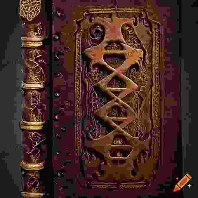 Ancient Book With Mysterious Symbols On Aged Parchment And Leather Cover, Emphasizing The Timeless Appeal Of 'The Spirit And The Skull' The Spirit And The Skull