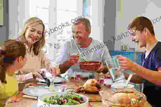 Happy Family Enjoying A Delicious Meatless Meal Together The Meatless Monday Family Cookbook: Kid Friendly Plant Based Recipes Go Meatless One Day A Week Or Every Day