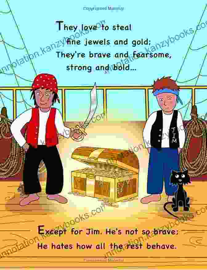 Pirates Don Knit Book Cover With A Pirate Wearing Knitted Garments Pirates Don T Knit: Funny Rhyming Bedtime Story Picture / Beginner Reader About Being Yourself (Ages 3 6) (Top Of The Wardrobe Gang Picture 3)