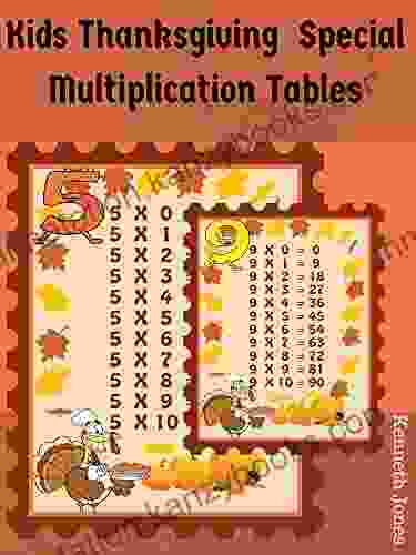 Kids Thanksgiving Special Multiplication Tables